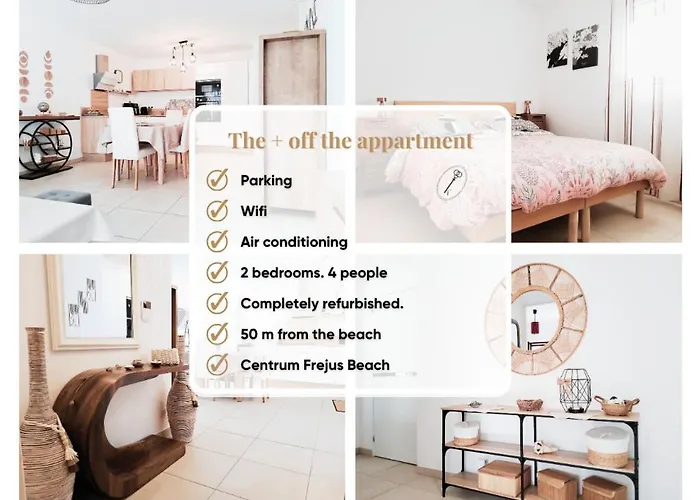 2 - 50 M De La - Parking Apartment Fréjus